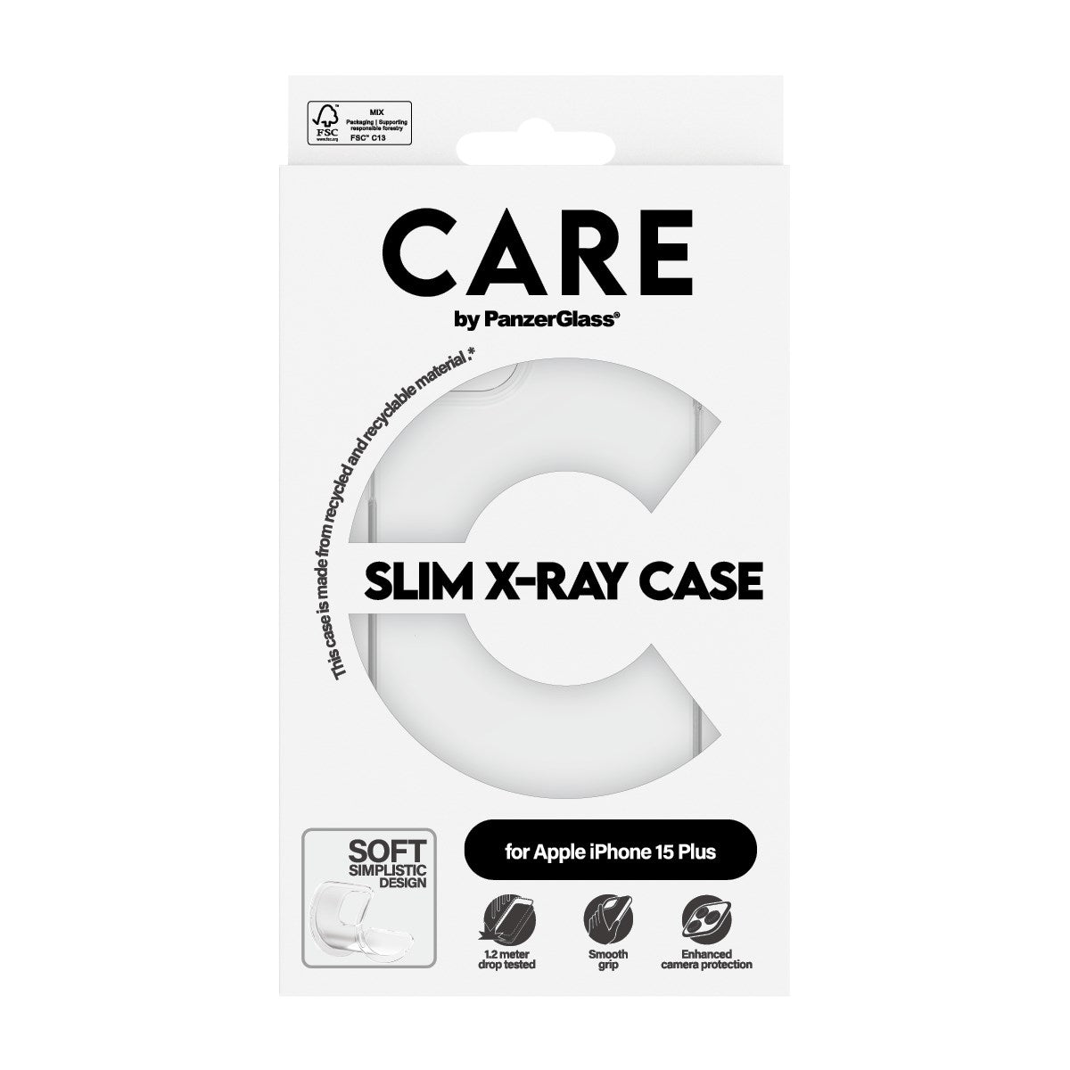 CARE™ by PanzerGlass® X-Ray Case iPhone 15 Plus